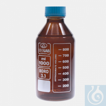 БУТЫЛЬ - ВИНТОВАЯ КРЫШКА - СРЕДНЕЕ ГОРЛО - БОРО.СТЕКЛО - ТЕМНАЯ - 1000 МЛ