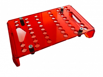 АДАПТЕР НА МАГНИТНЫЙ ШТАТИВ НА 96 МЕСТ ДЛЯ РАБОТЫ С ПЛАНШЕТАМИ ДЛЯ ПЦР ,СТРИПАМИ,ПРОБИРКАМИ НА 0,2МЛ