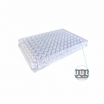 ПЛАНШЕТ ДЛЯ ИММУНОФЕРМЕНТНОГО АНАЛИЗА, СТЕРИЛЬНЫЙ, 96-ЛУНОЧНЫЙ,V-ОБРАЗНЫЙ(БЕЗ КРЫШКИ)