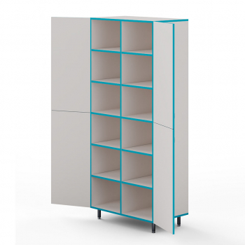 ШКАФ ДЛЯ ХРАНЕНИЯ ХИМРЕАКТИВОВ ШР НВК 800 (800X460X1820)