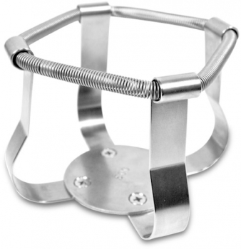 ПРУЖИННЫЙ ЗАЖИМ ДЛЯ КОНИЧЕСКИХ КОЛБ 100 МЛ, WIGGENS 23551