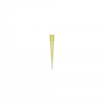 НАКОНЕЧНИКИ ДО 200 МКЛ УНИВЕРСАЛЬНЫЕ ЖЕЛТЫЕ (ВИД 1) В ПАКЕТЕ (1000 ШТ.УП.)