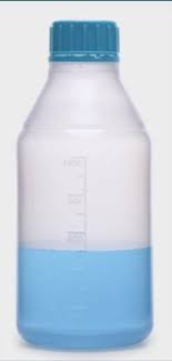 БУТЫЛЬ 500 МЛ, GL45, С ВИНТОВОЙ КРЫШКОЙ, НЕСТЕРИЛЬНАЯ, ПРОЗРАЧНЫЙ PP, ISOLAB, АРТ. 061.16.500