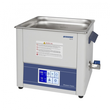 ВАННА УЛЬТРАЗВУКОВАЯ UA10, ОБЪЕМ 10Л, РАБ. ТЕМП. 20-80°C; ЧАСТОТА УЛЬТРАЗВУКА 37 КГЦ, W3080410