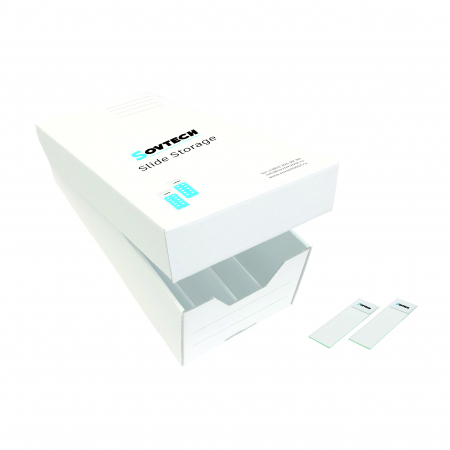 БОКС КАРТОННЫЙ ДЛЯ АРХИВИРОВАНИЯ СТЕКОЛ (5 ШТ.УП)