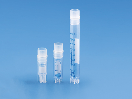 КРИОПРОБИРКИ CRYOCHILL С ВНУТРЕННЕЙ РЕЗЬБОЙ С СИЛИКОНОВЫМИ КОЛЬЦАМИ С РЕБРИСТЫМИ НОЖКАМИ- СТЕРИЛЬНЫЕ 1.0 МЛ, (25 ШТ. УП.)