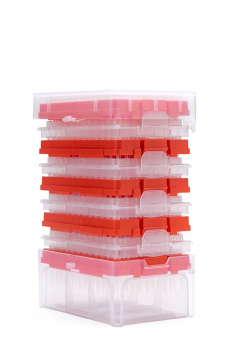 НАКОНЕЧНИКИ ОДНОРАЗОВЫЕ НЕСТЕРИЛЬНЫЕ ДЛЯ МИКРОПИПЕТОЧНЫХ ДОЗАТОРОВ, В СМЕННЫХ БЛОКАХ ОБЪЕМОМ 10XL/20 МКЛ, ГРАДУИРОВАННЫЕ, УДЛИНЕННЫЕ (960 ШТ./УП.)