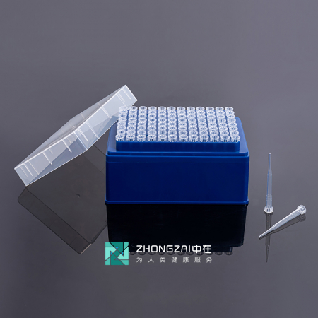 НАКОНЕЧНИКИ НА 250 МКЛ С НИЗКОЙ СВЯЗЫВАЕМОСТЬЮ, В ШТАТИВЕ, ДЛЯ СТАНЦИЙ AGILENT, 96 ШТ/ШТАТИВ, АРТ. PA0250-H-LA, ZHEJIANG ZHONG ZAI MEDICAL TECHNOLOGY CO