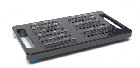 ШТАТИВ «РАБОЧЕЕ МЕСТО» ДЛЯ ОДИНОЧНЫХ И СТРИПОВАННЫХ ПРОБИРОК 0,2 МЛ, 96 МЕСТ